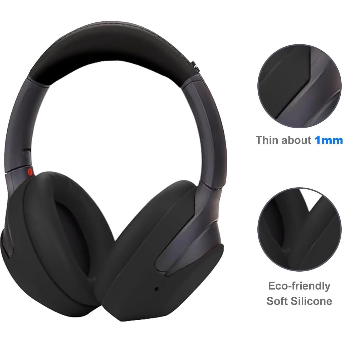 Cubiertas de Silicona Aiivioll para Auriculares Sony WH-1000XM4/WH-1000XM3