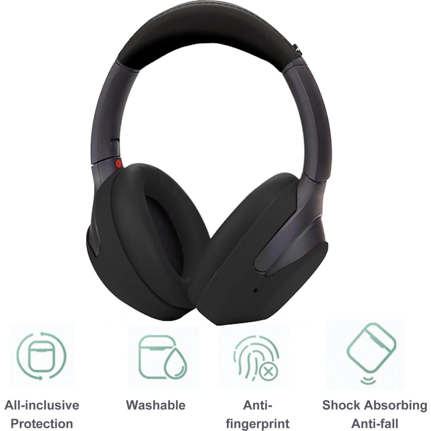 Cubiertas de Silicona Aiivioll para Auriculares Sony WH-1000XM4/WH-1000XM3