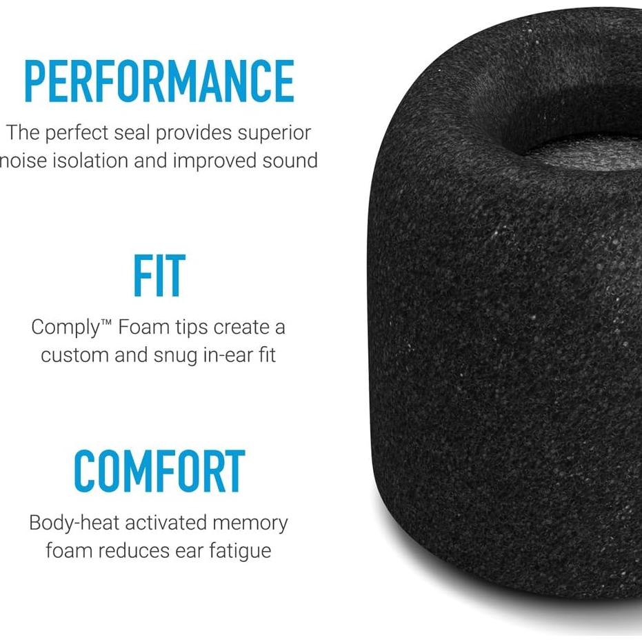 Tapones para Oídos Comply TOZ-200 Ovalados - 3 Pares