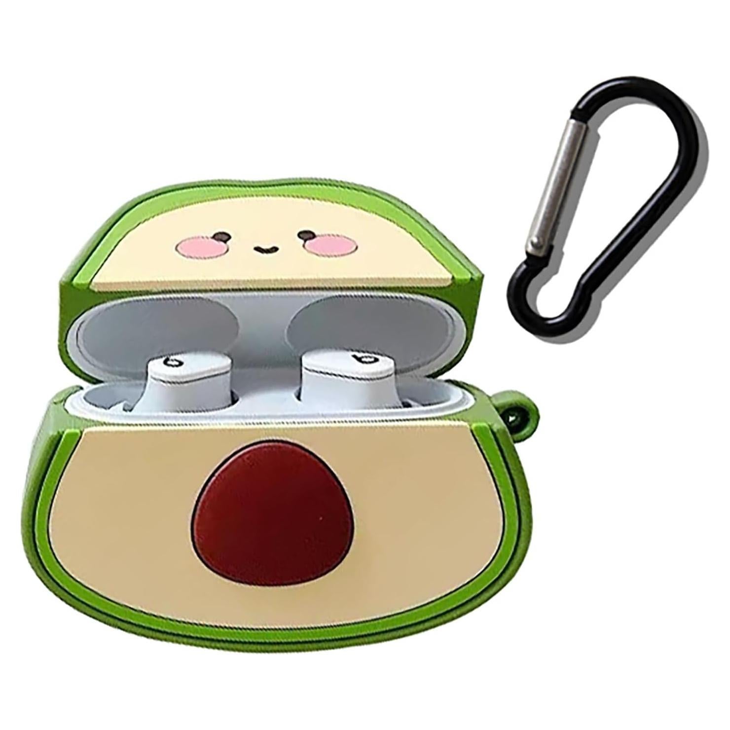 Funda Protectora 3D KIRDEIVY para Beats Studio Buds Aguacate