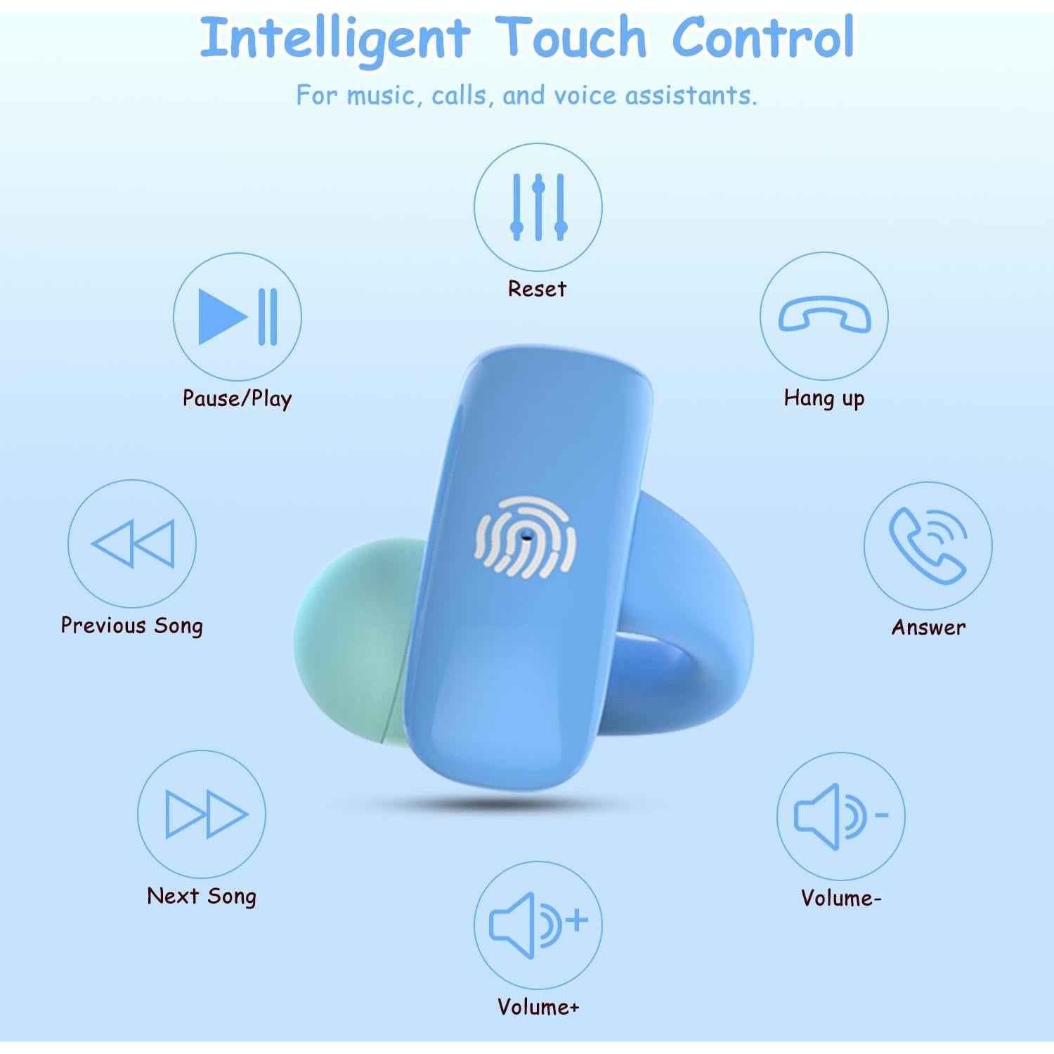 Auriculares Inalámbricos BANIGIPA T506 para Niños - Bluetooth 5.4, 85dB