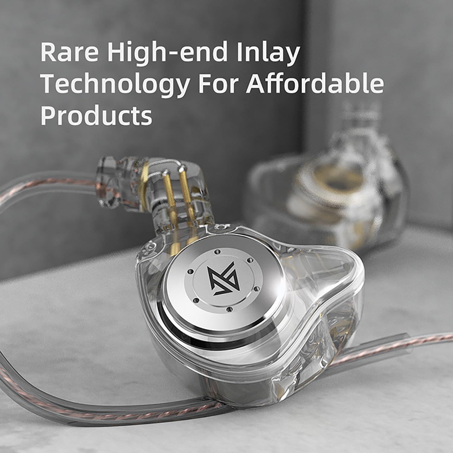 Auriculares Gaming KZ EDX Pro In-Ear HiFi 10mm Bajo Profundo