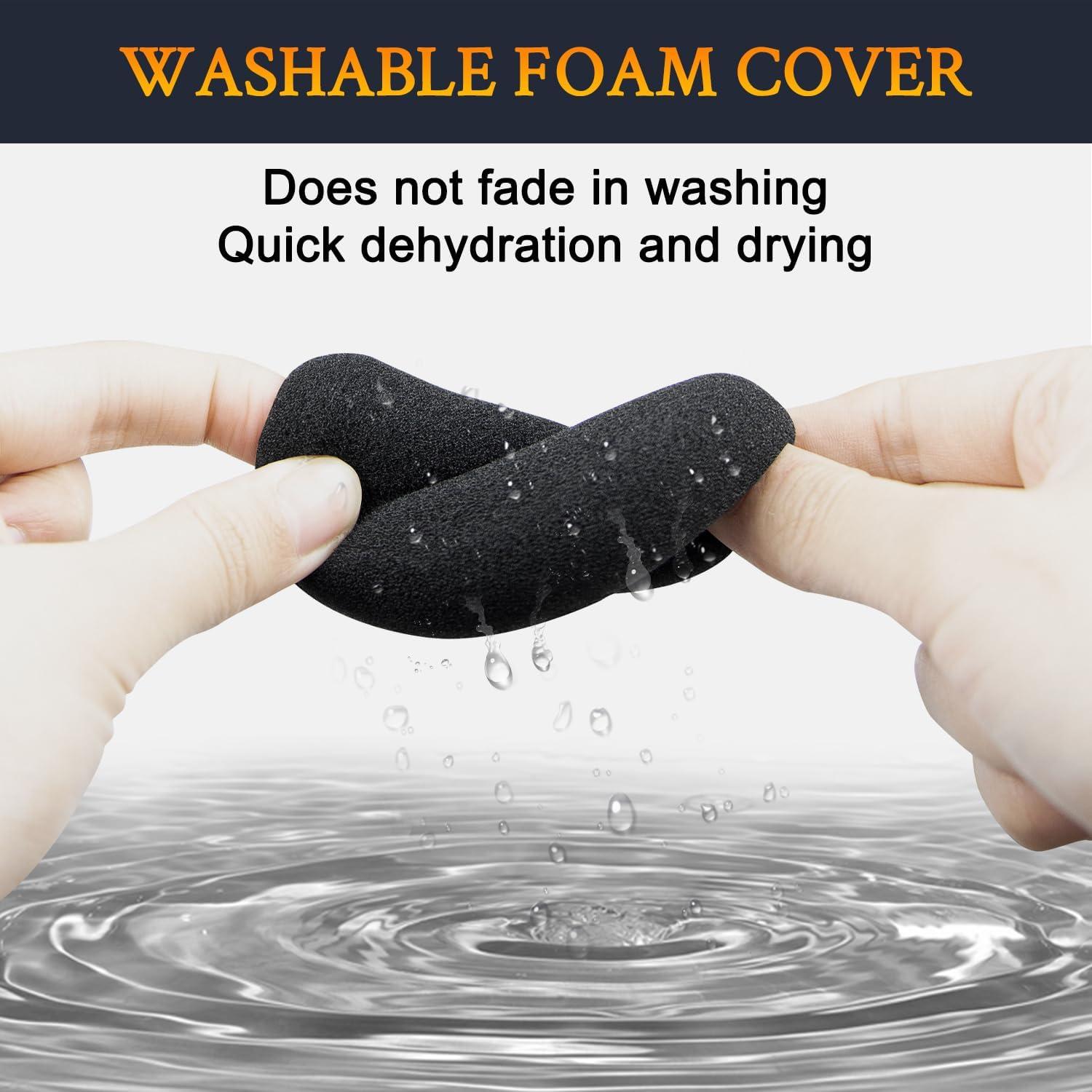 Almohadillas de Esponja SOULWIT para Auriculares SR60/SR80/SR125 - Negro