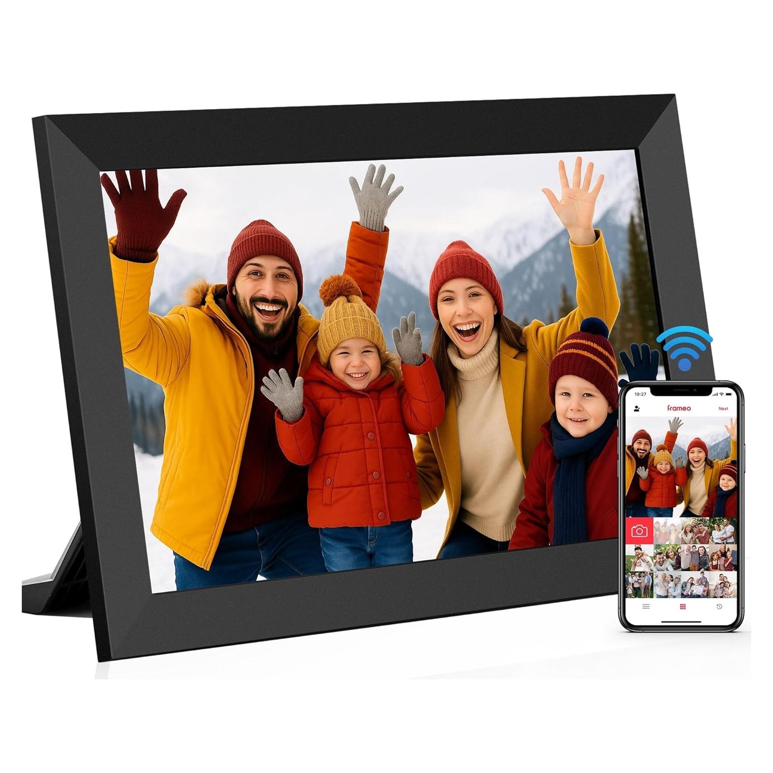 Marco de Foto Digital HC Honey Coco 10.1" HD Táctil Negro