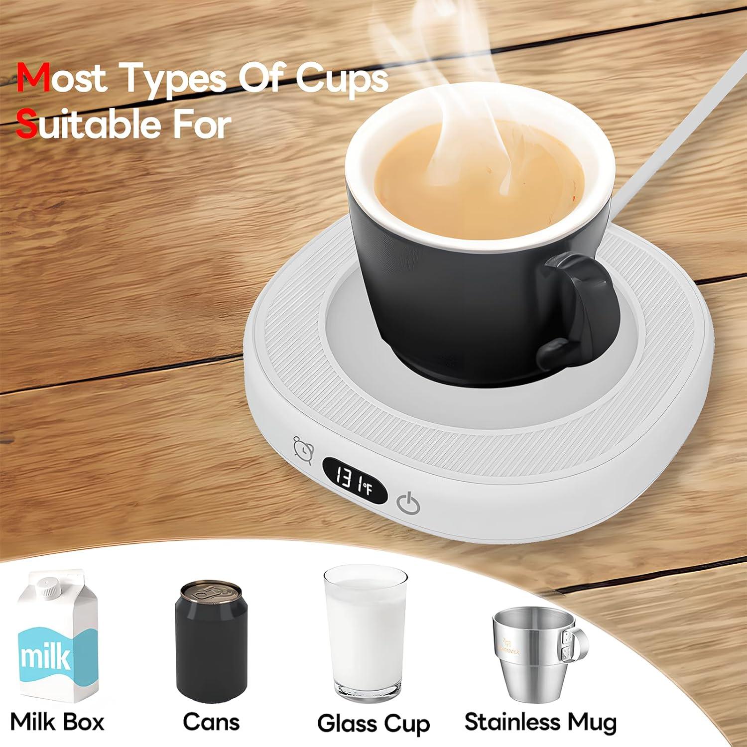 Calentador de Taza ZIHHO 28W 3 Temperaturas Negro/Rosa