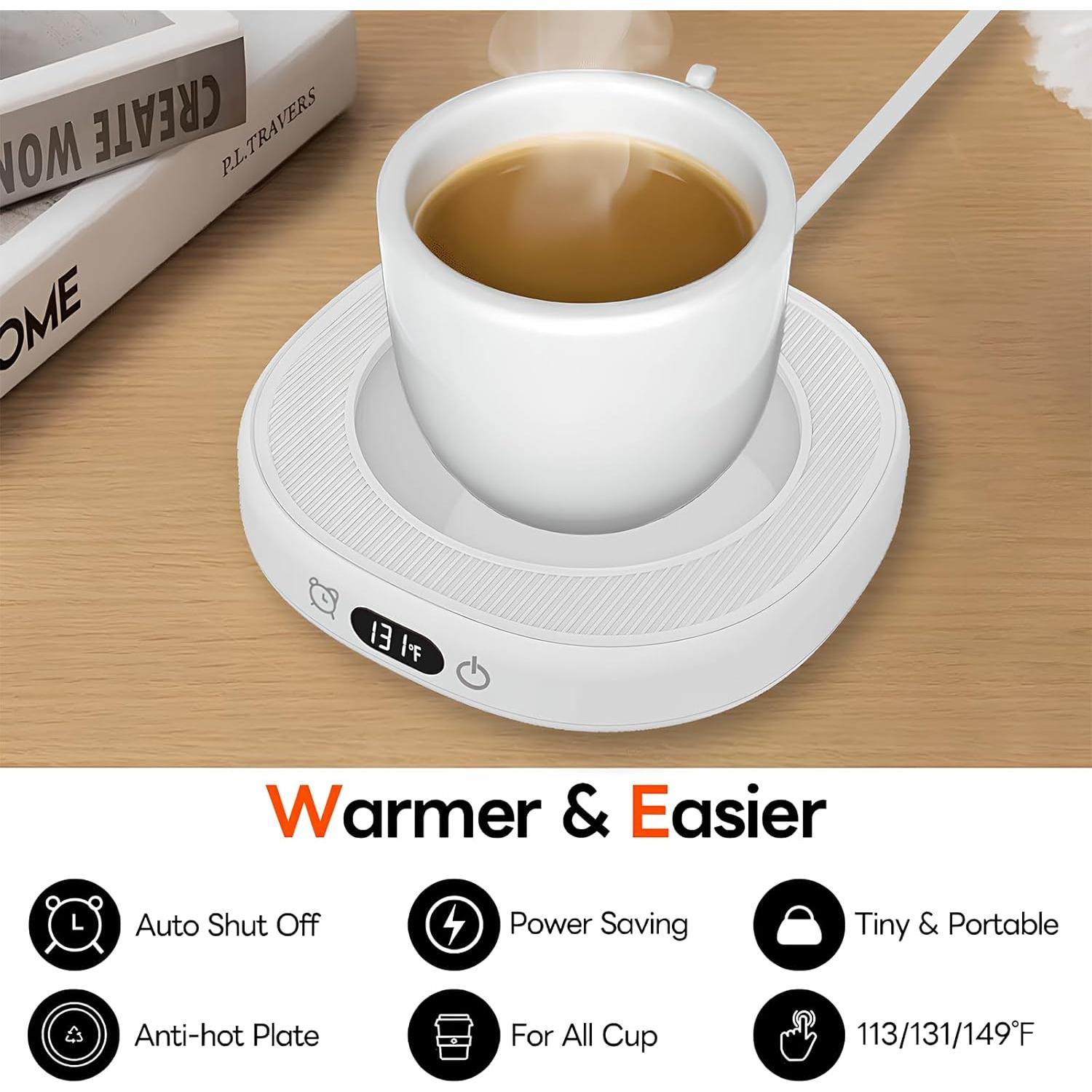 Calentador de Taza ZIHHO 28W 3 Temperaturas Negro/Rosa