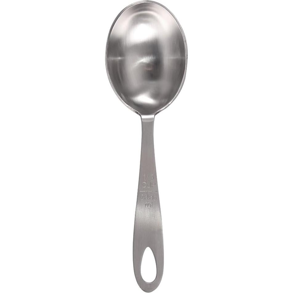 Set de cucharas medidoras de acero inoxidable Lindy's 4 piezas