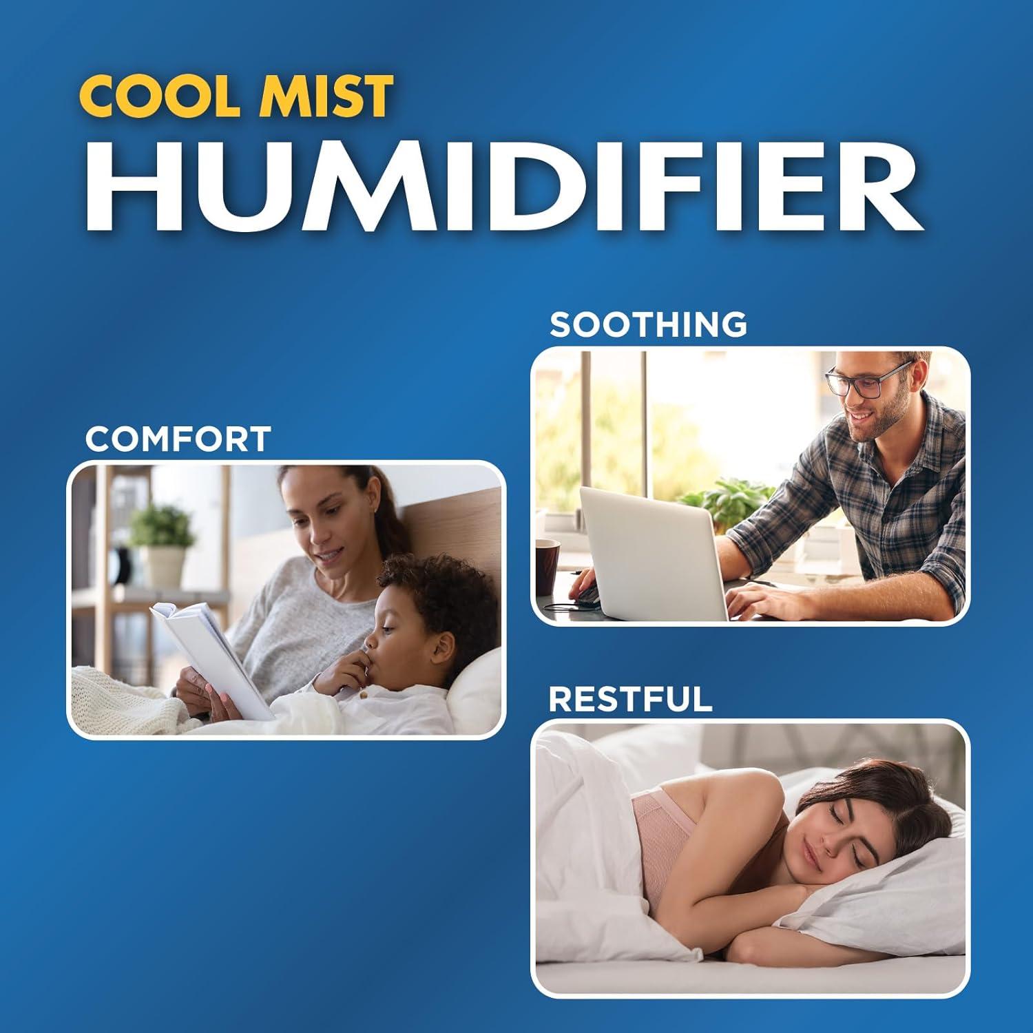 Humidificador Ultrasonico Thera Care Niebla Fría 1.97L