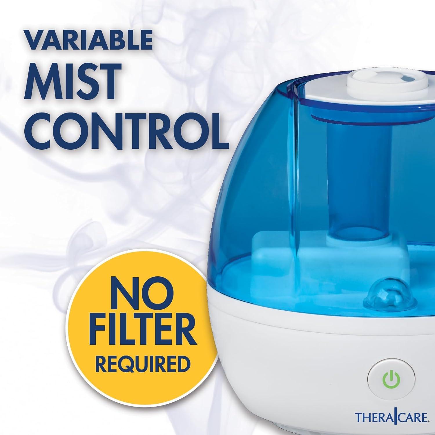 Humidificador Ultrasonico Thera Care Niebla Fría 1.97L