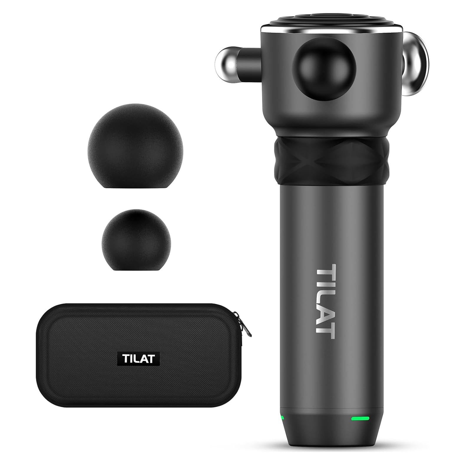 Pistola de Masaje TILAT M1 Inalámbrica 5 Velocidades 2900mAh