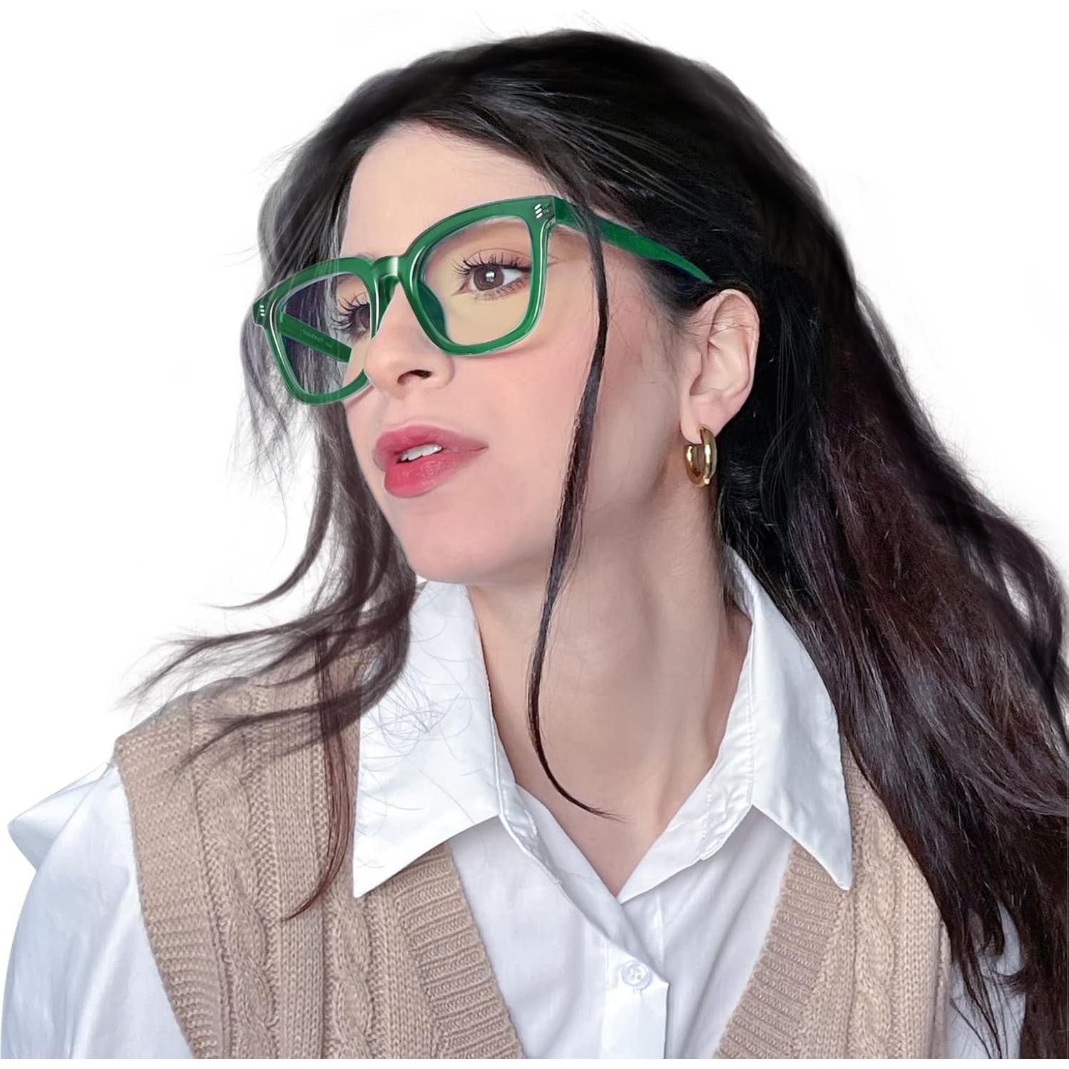 Gafas Cuadradas VISOONE Noe Antirreflejo Bloqueo Luz Azul