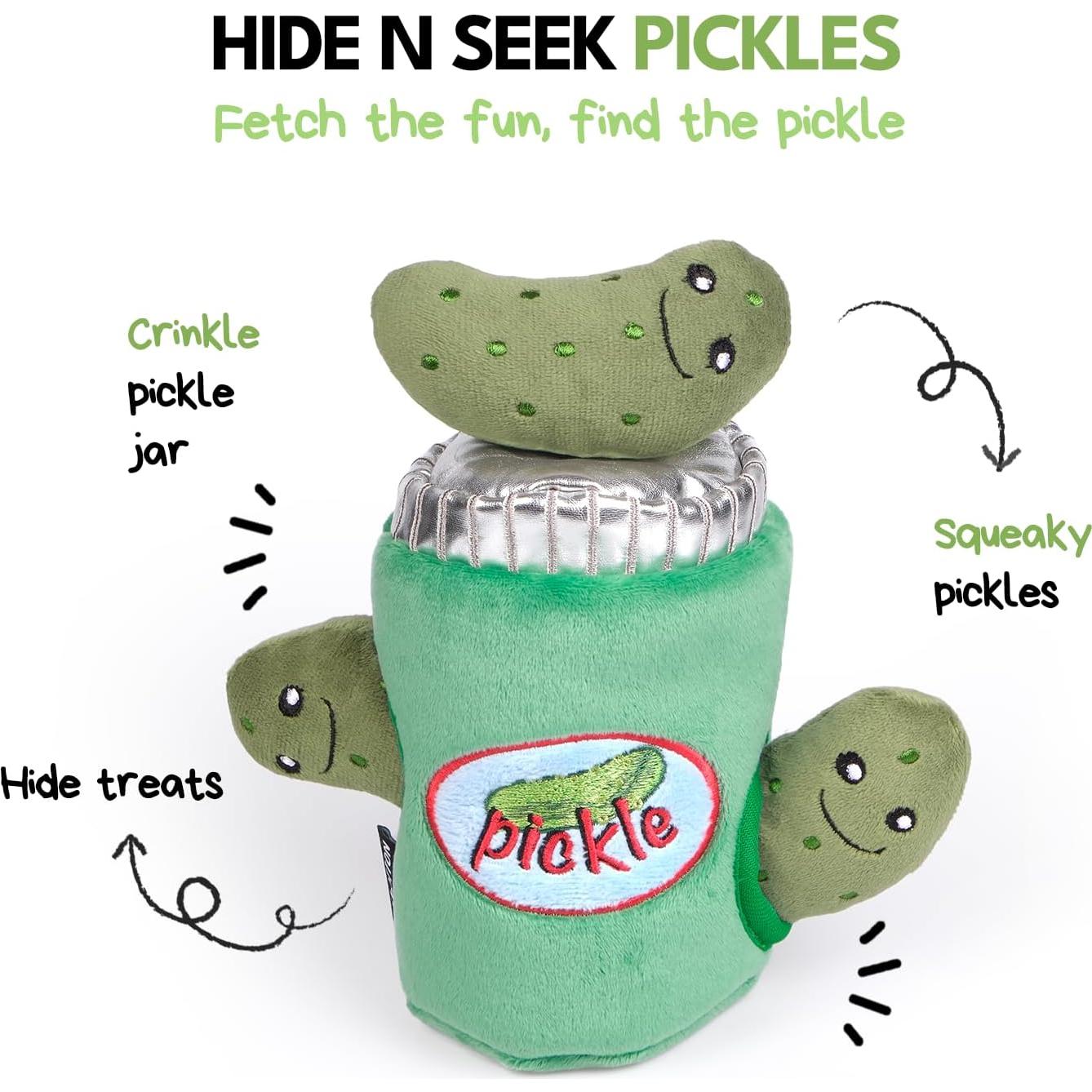 Juguete Interactivo para Perros CHEWFFON Pepinillo Esconde y Busca