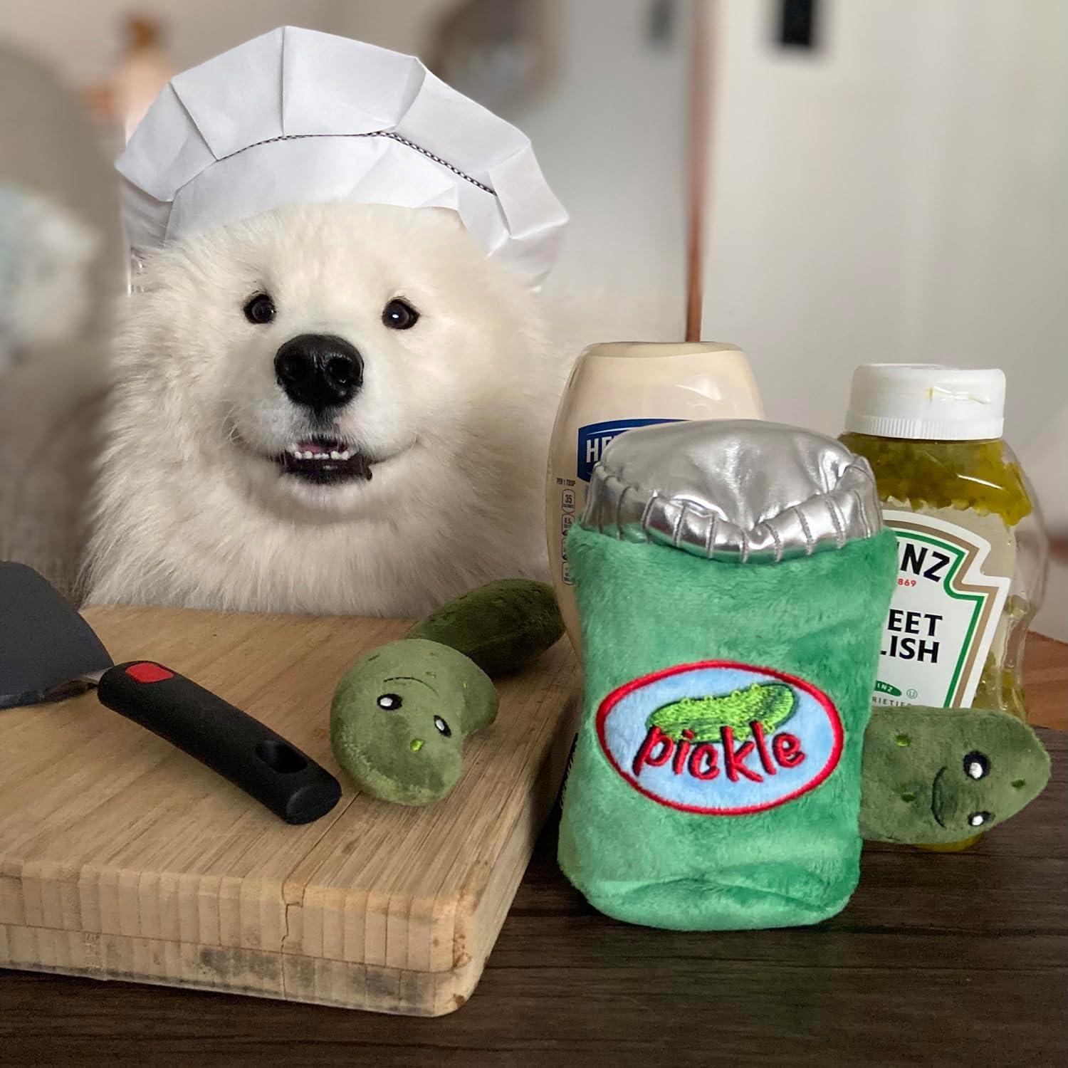 Juguete Interactivo para Perros CHEWFFON Pepinillo Esconde y Busca