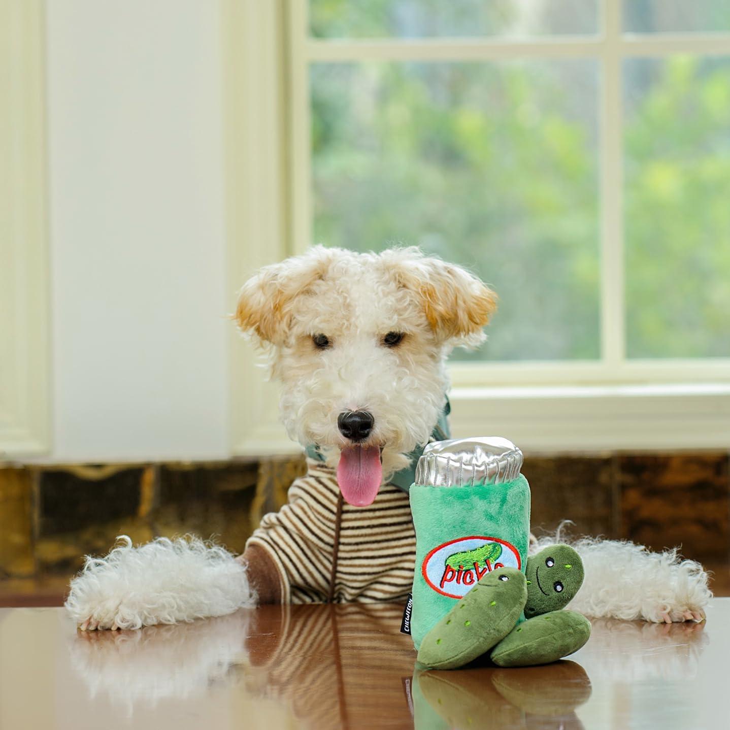 Juguete Interactivo para Perros CHEWFFON Pepinillo Esconde y Busca