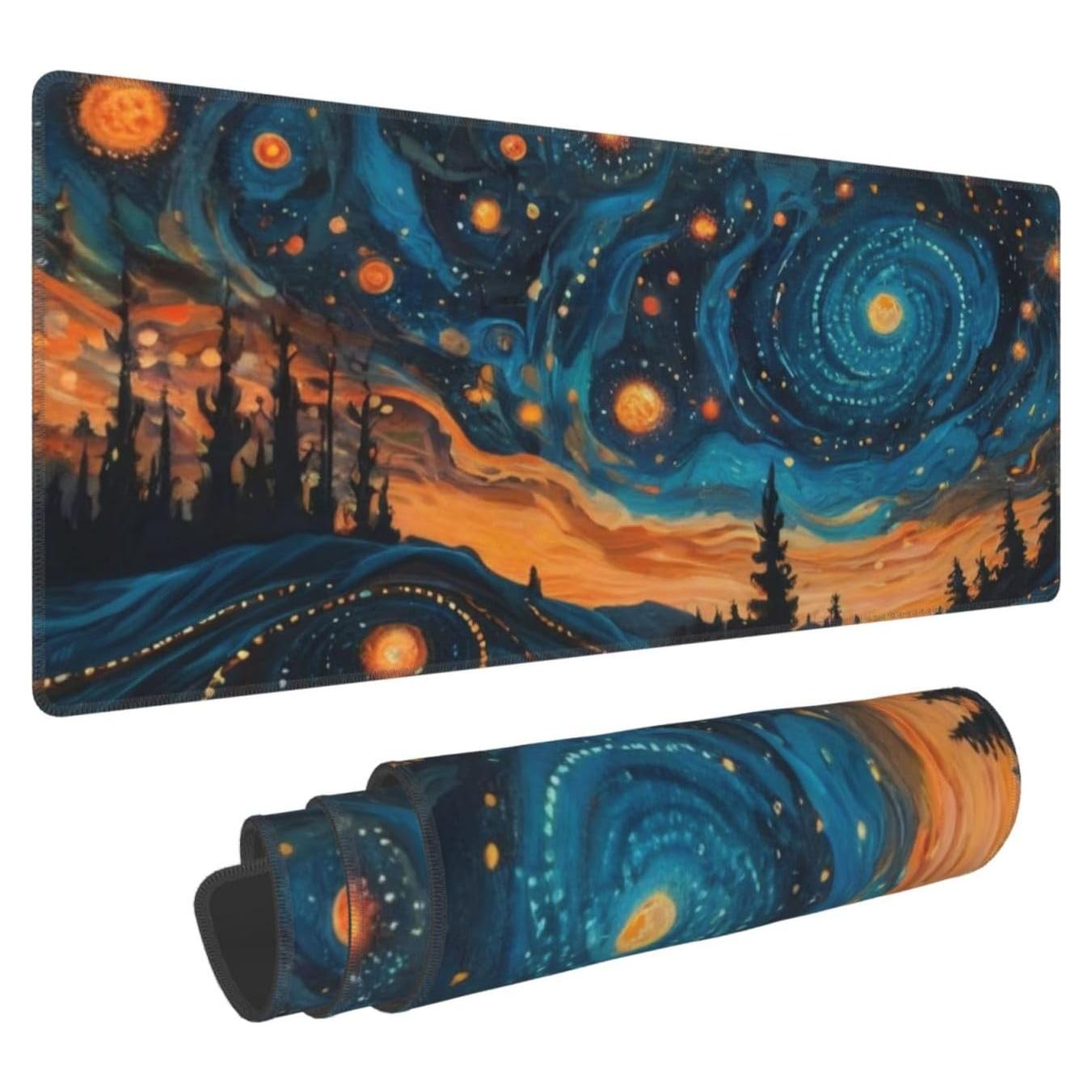 Alfombrilla de Ratón Grande PPZCXWP Cielo Abstracto 800x300mm