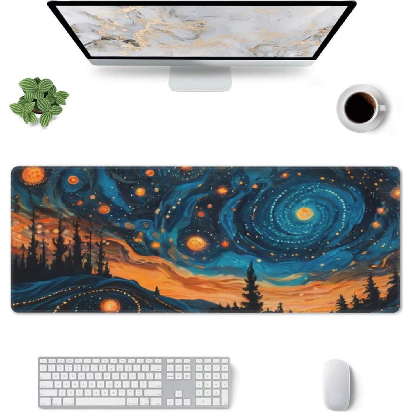 Alfombrilla de Ratón Grande PPZCXWP Cielo Abstracto 800x300mm