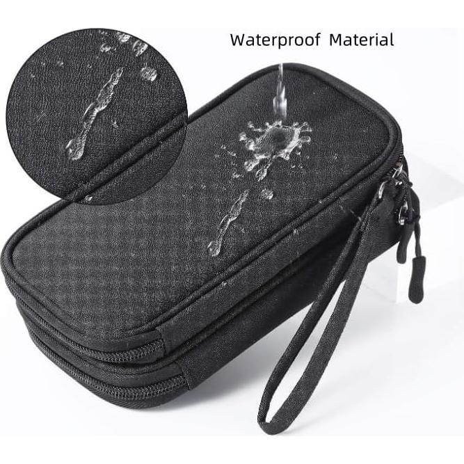 Organizador de Cables de Viaje Horno - Bolsa Accesorios Electrónicos Negro