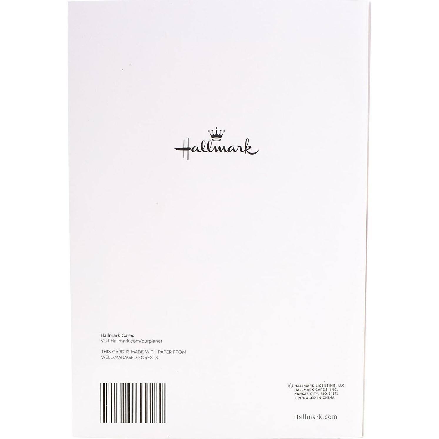 Tarjeta de Navidad Hallmark para Mamá y Papá - Árbol Rojo