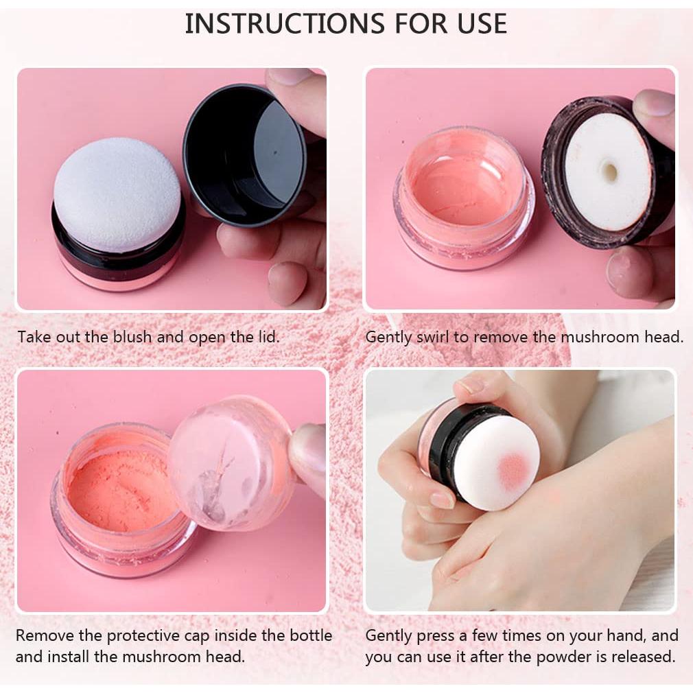 Rubor en Polvo Suelto Air Cushion 5.1g - Natural Brillo 02#