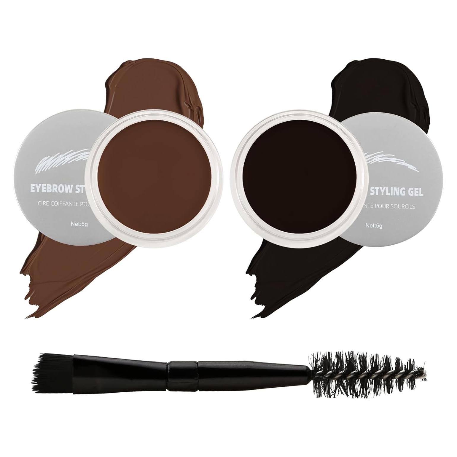 Set de Pomada para Cejas Shenzhenshimuyu 2 Piezas 5.1g