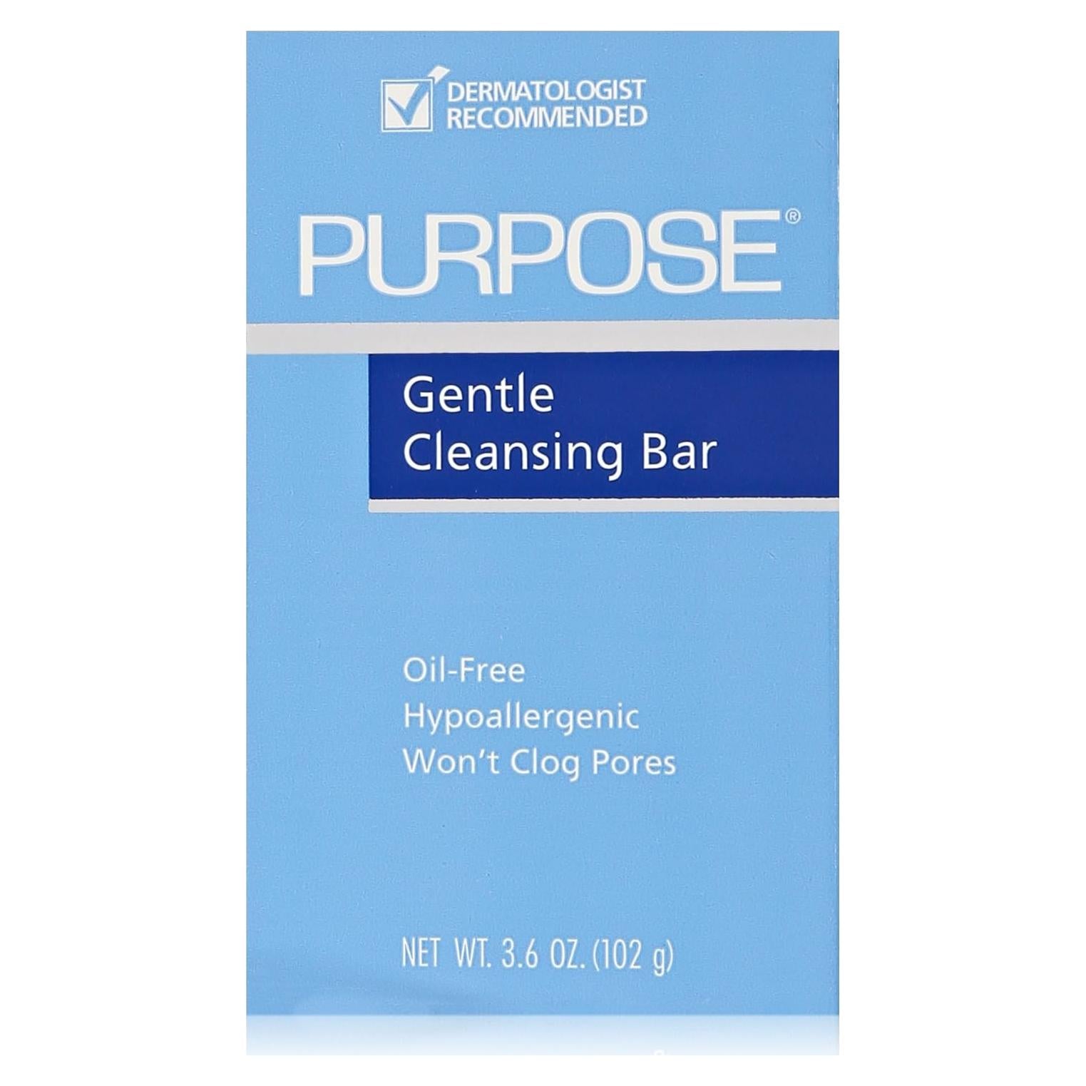 Barra de Limpieza Suave Purpose 102 Gr - Paquete de 6