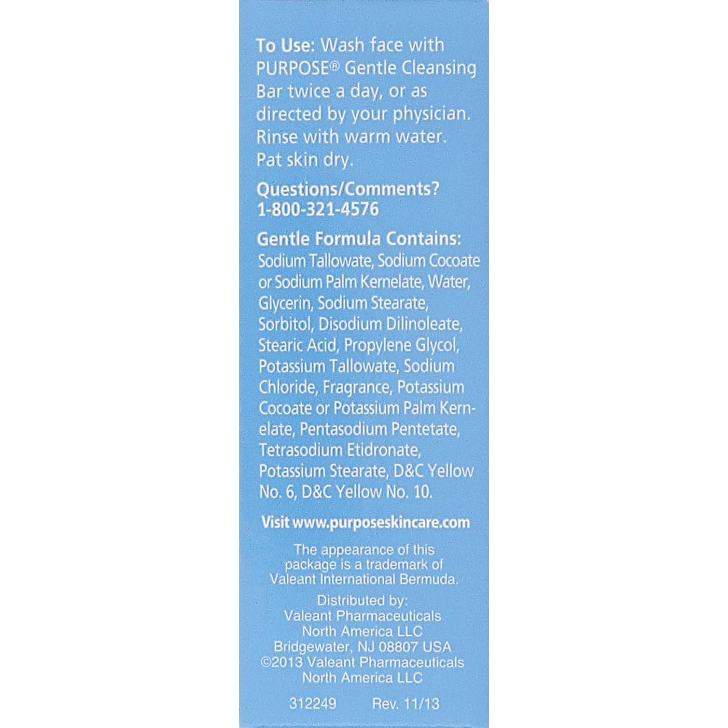 Barra de Limpieza Suave Purpose 102 Gr - Paquete de 6