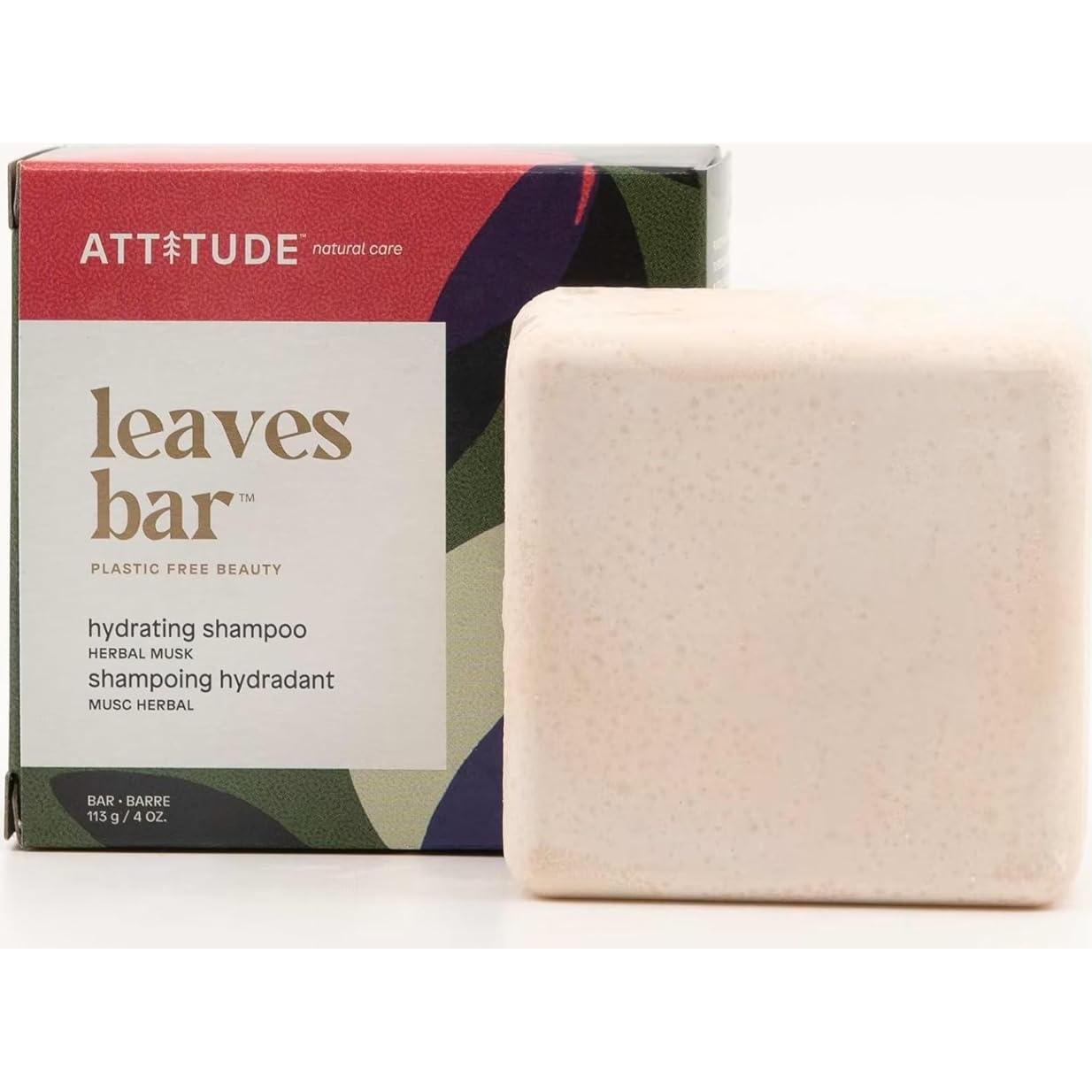 Champú Hidratante ATTITUDE 113.4 g Vegano Aceite de Ricino