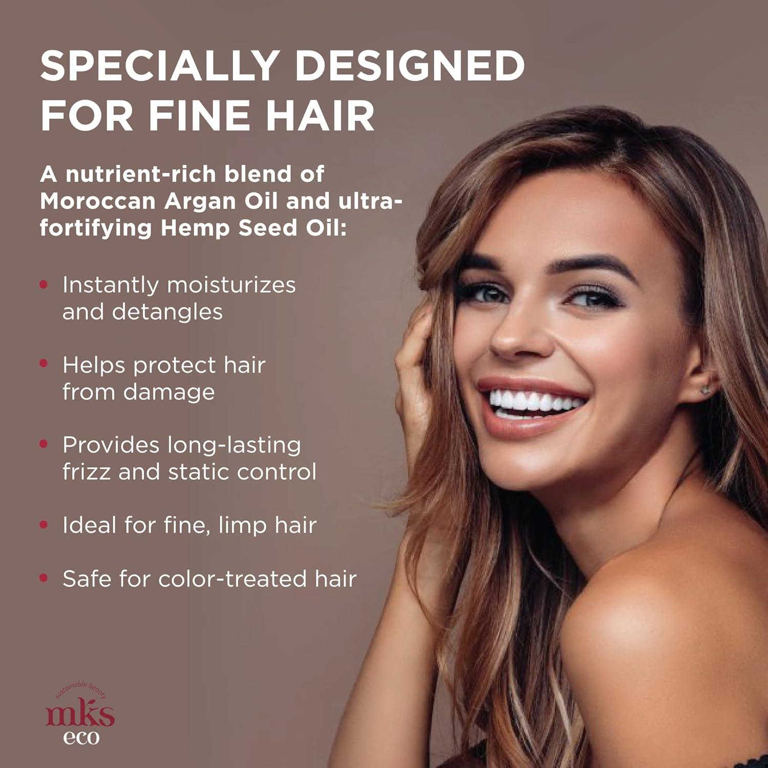 MKS eco X - Desenredante sin enjuague 118ml - Aceite de argán