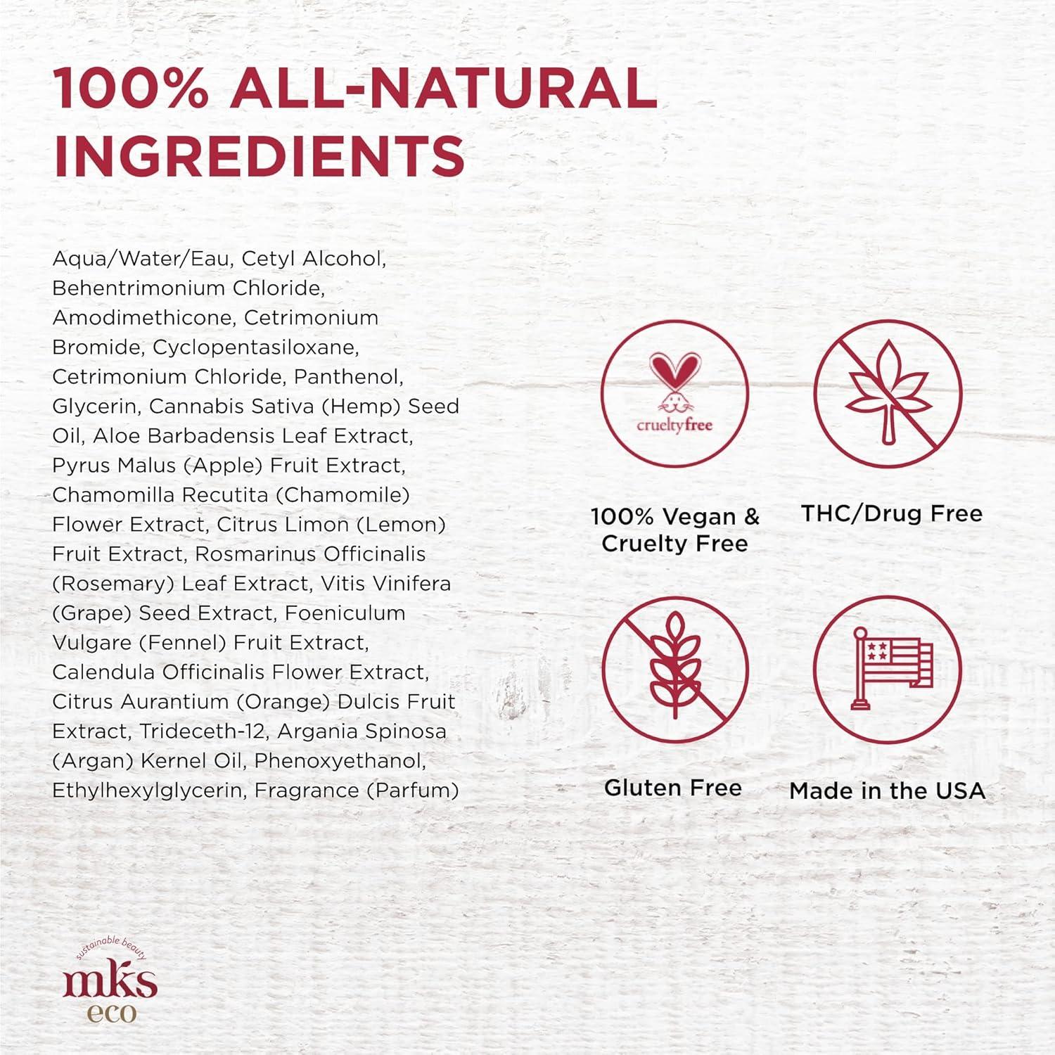 MKS eco X - Desenredante sin enjuague 118ml - Aceite de argán