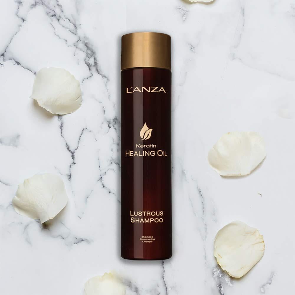 Champú Lustroso L'ANZA 50 ml - Queratina para Cabello Seco