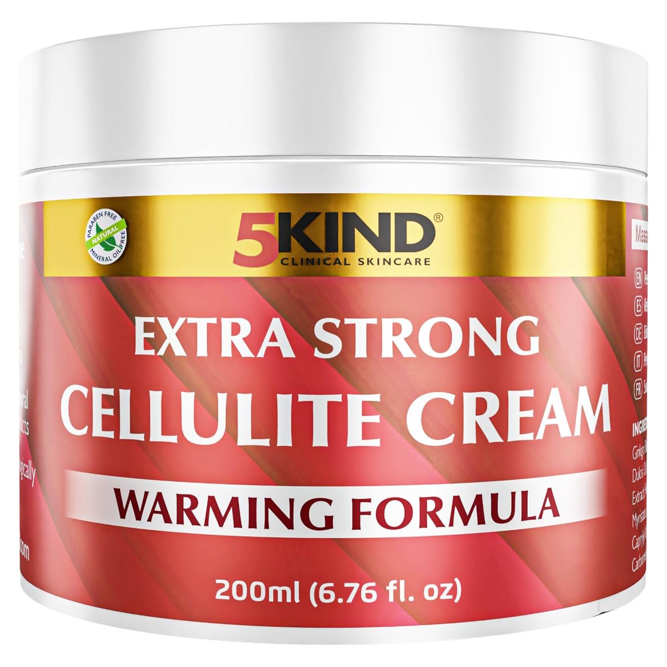 Crema Anticelulitis Extra Fuerte 5Kind 200 ml - Fórmula Natural