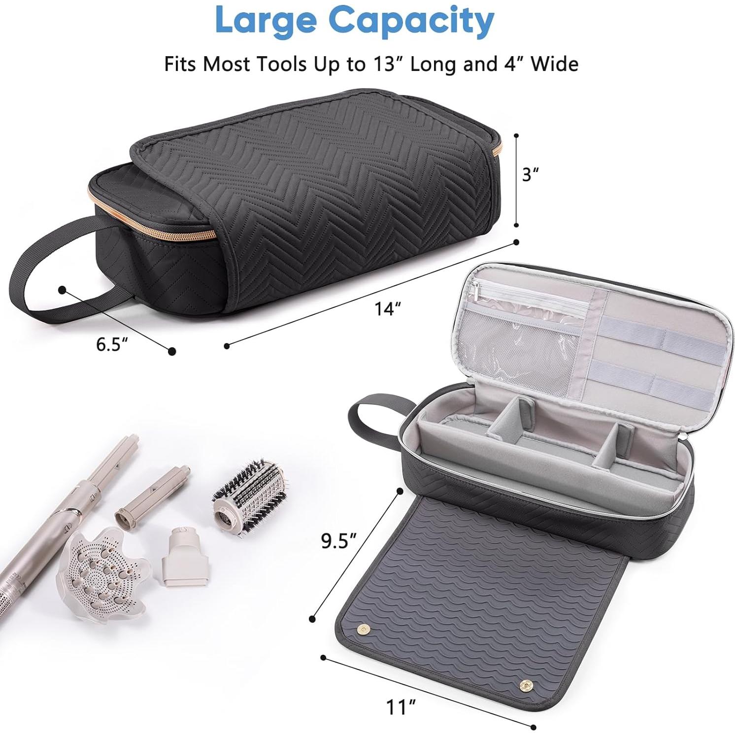 Bolsa de Viaje para Herramientas de Cabello ELCUPA 2EN1