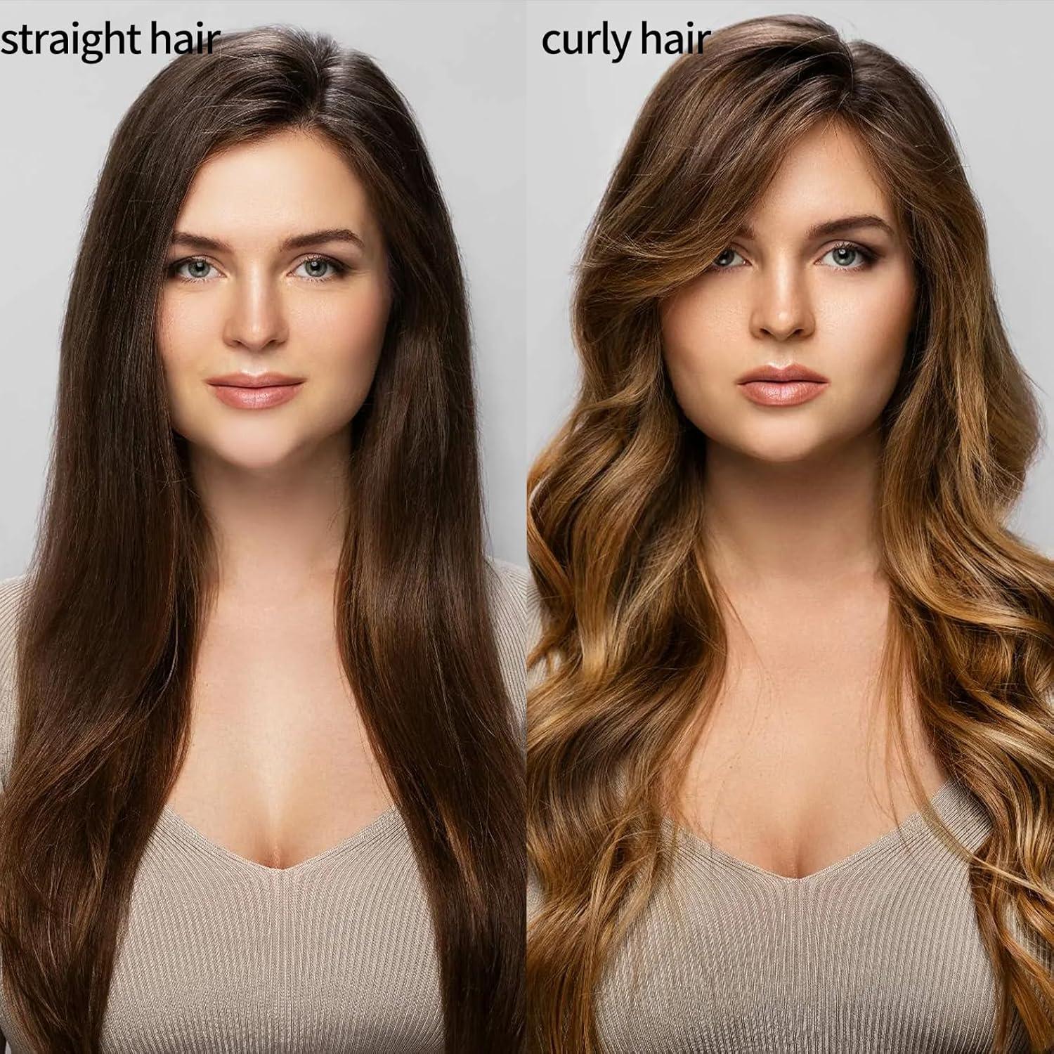 Cepillo Calentador K&K Cerámica Iónica 1.25" Negro