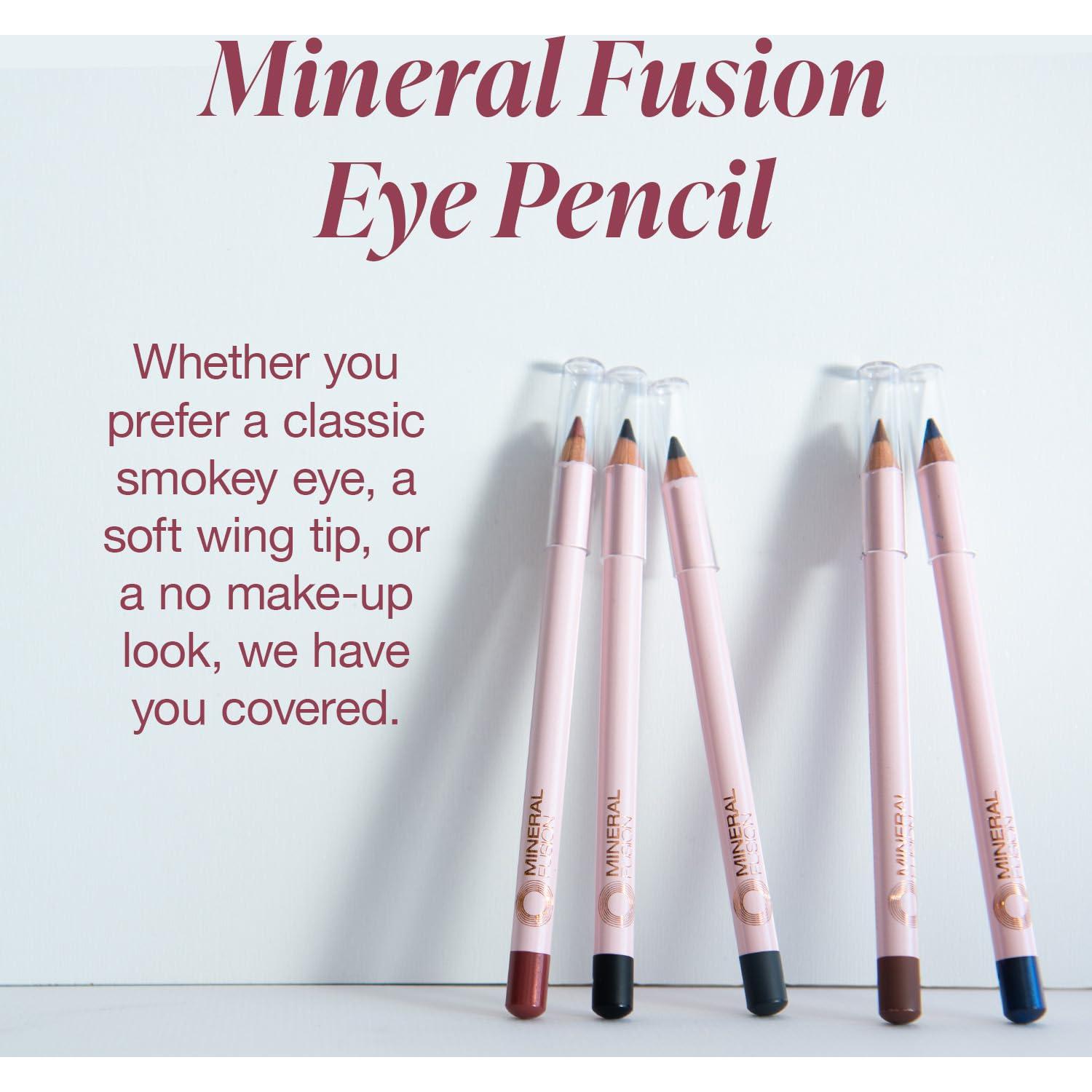 Lápiz de Ojos Mineral Fusion Azure - Delineador Suave y Hipoalergénico