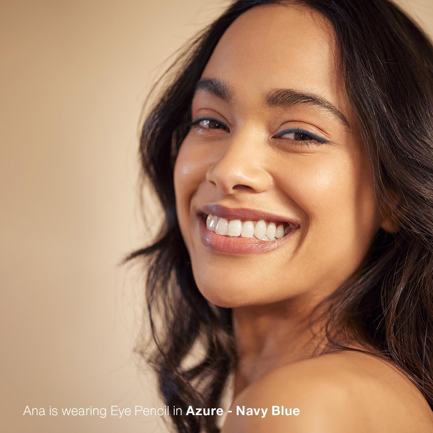 Lápiz de Ojos Mineral Fusion Azure - Delineador Suave y Hipoalergénico