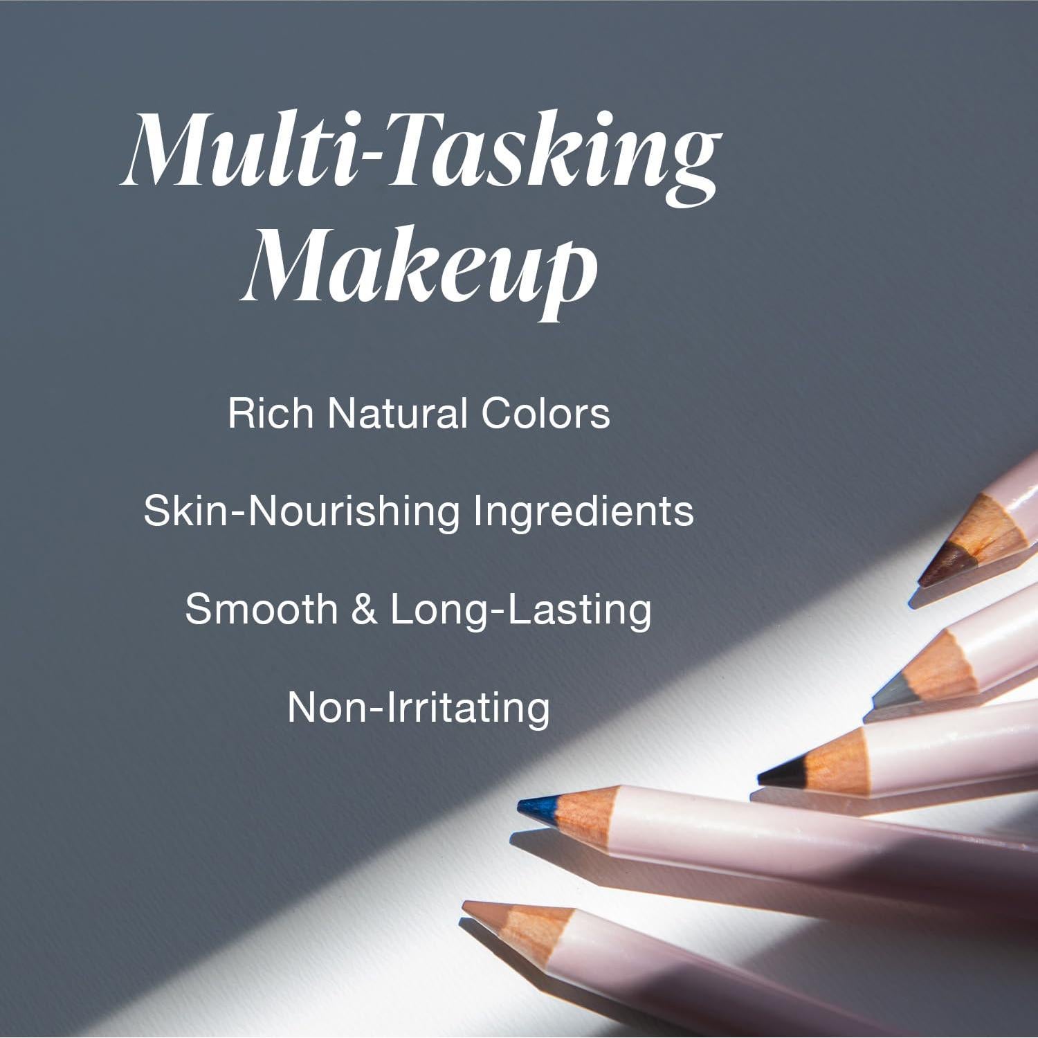 Lápiz de Ojos Mineral Fusion Azure - Delineador Suave y Hipoalergénico