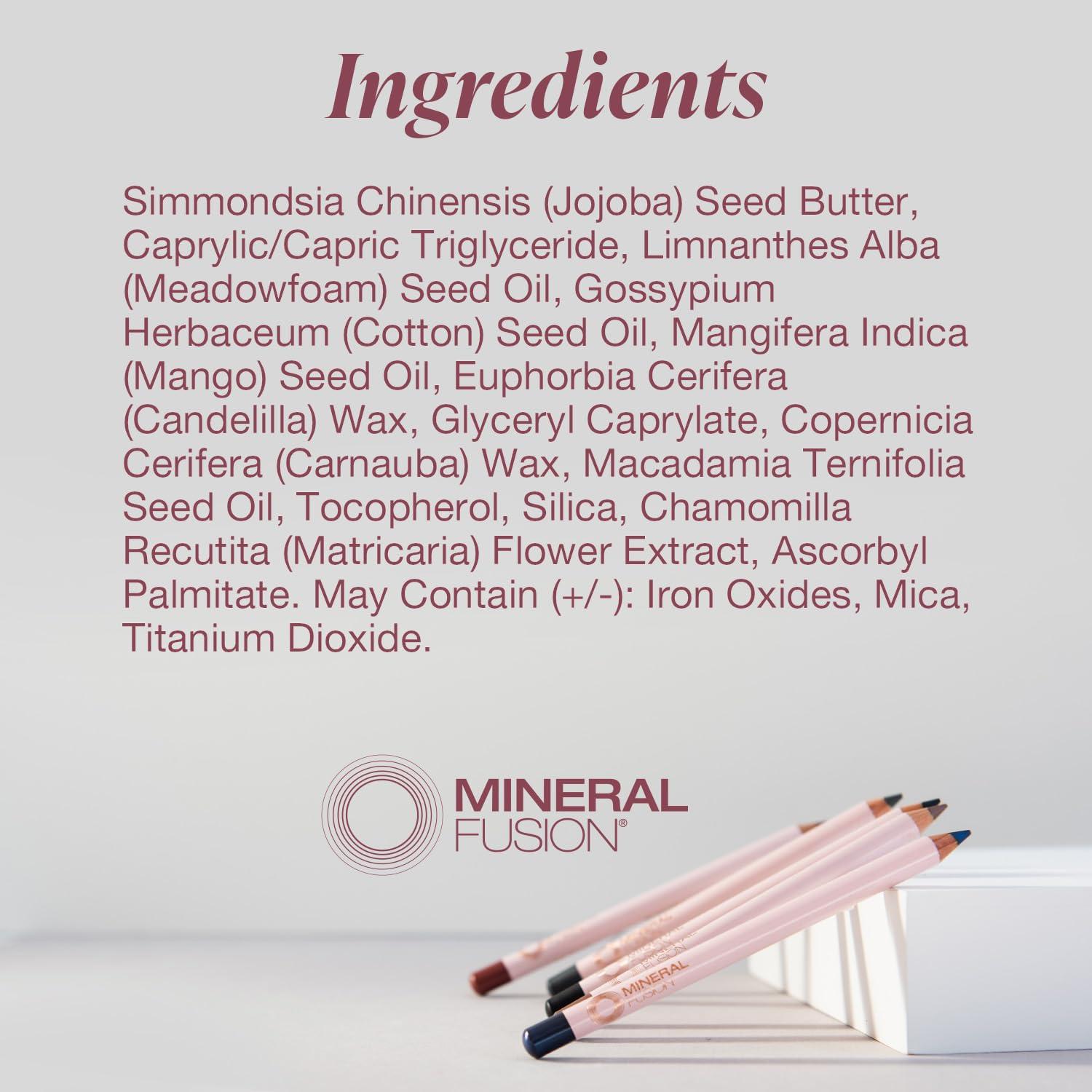 Lápiz de Ojos Mineral Fusion Azure - Delineador Suave y Hipoalergénico