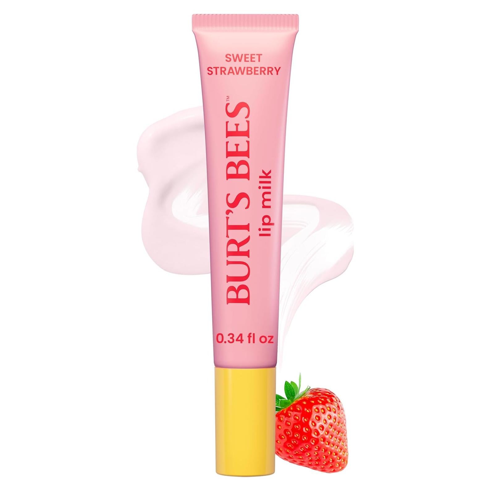 Leche Labial Burt's Bees Fresa Dulce 10 ml Hidratante Diario