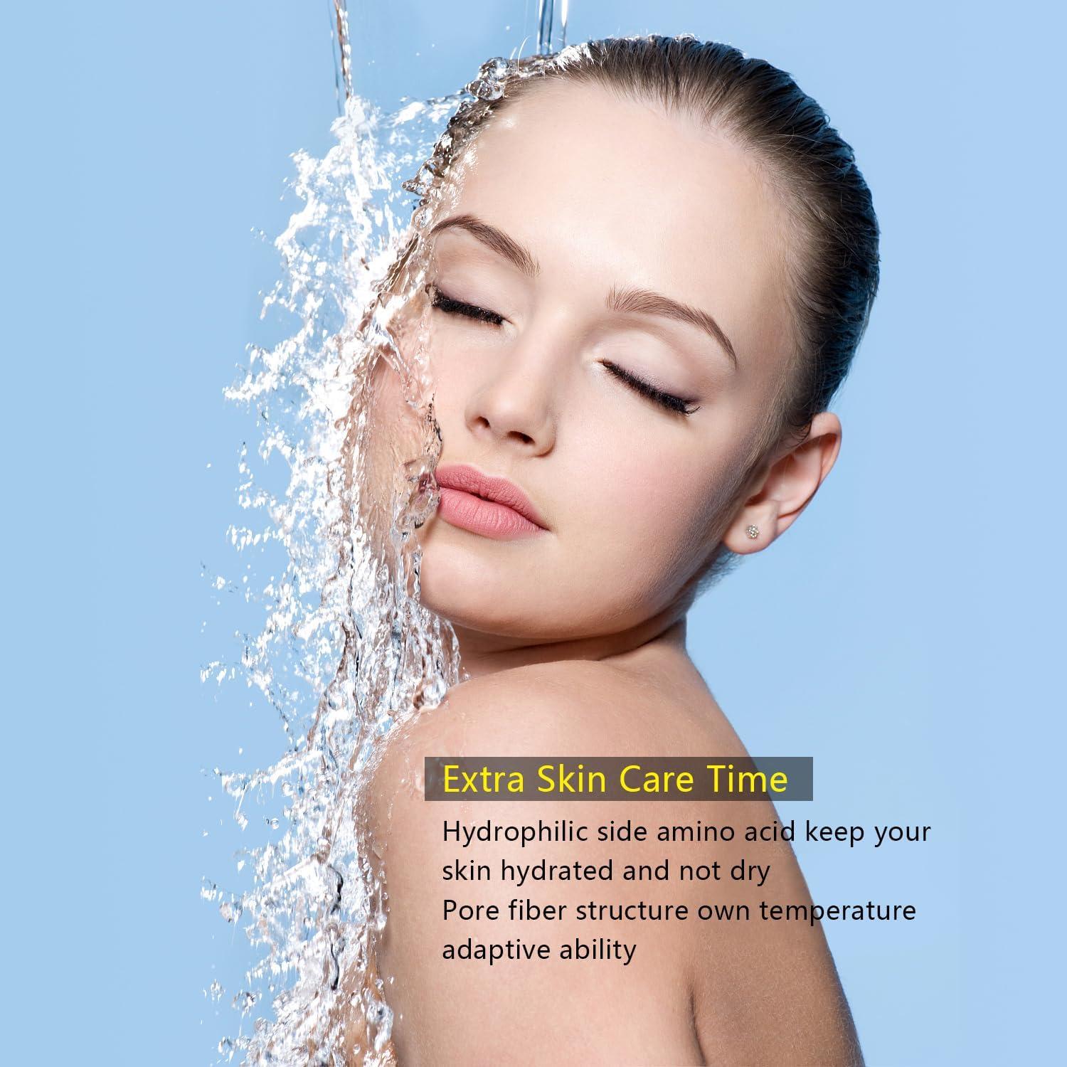 Funda de Almohada de Seda de Morera DKBslik Estándar 50.8x66 cm Azul