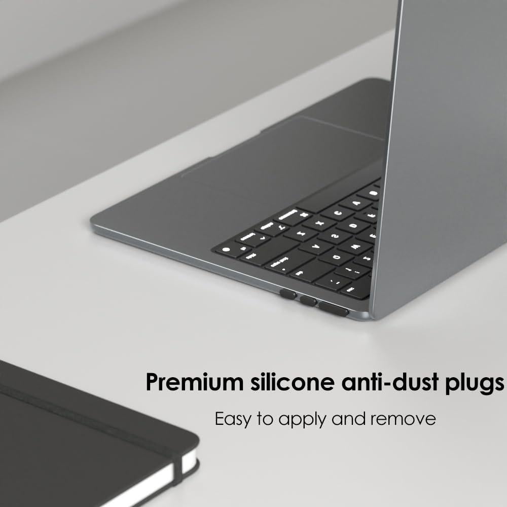 ProElife Juego de 7 Tapas Antipolvo para MacBook Air 13.6 y 15