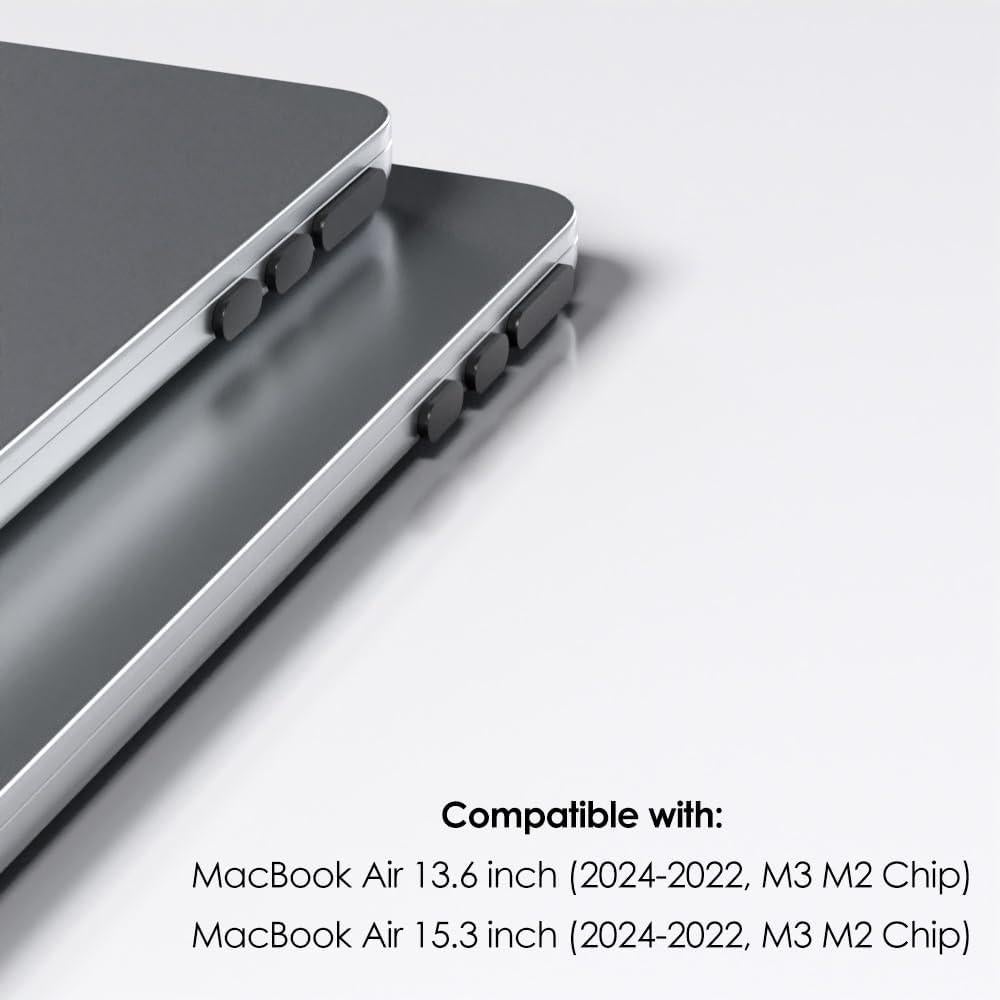 ProElife Juego de 7 Tapas Antipolvo para MacBook Air 13.6 y 15