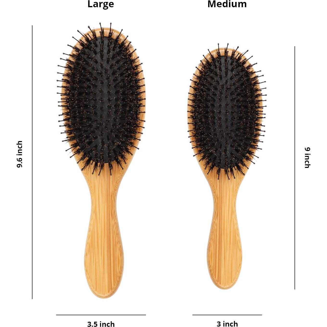 Cepillo de Cerdas de Jabalí Belula para Cabello Grueso 27.5cm