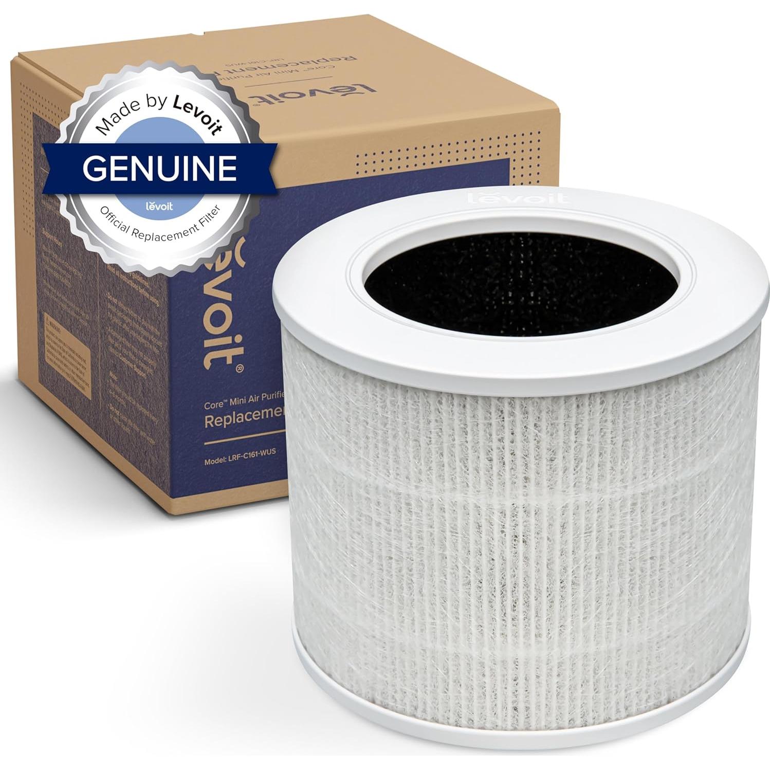 Filtro de Reemplazo LEVOIT Core Mini 3-en-1 Carbón Activado