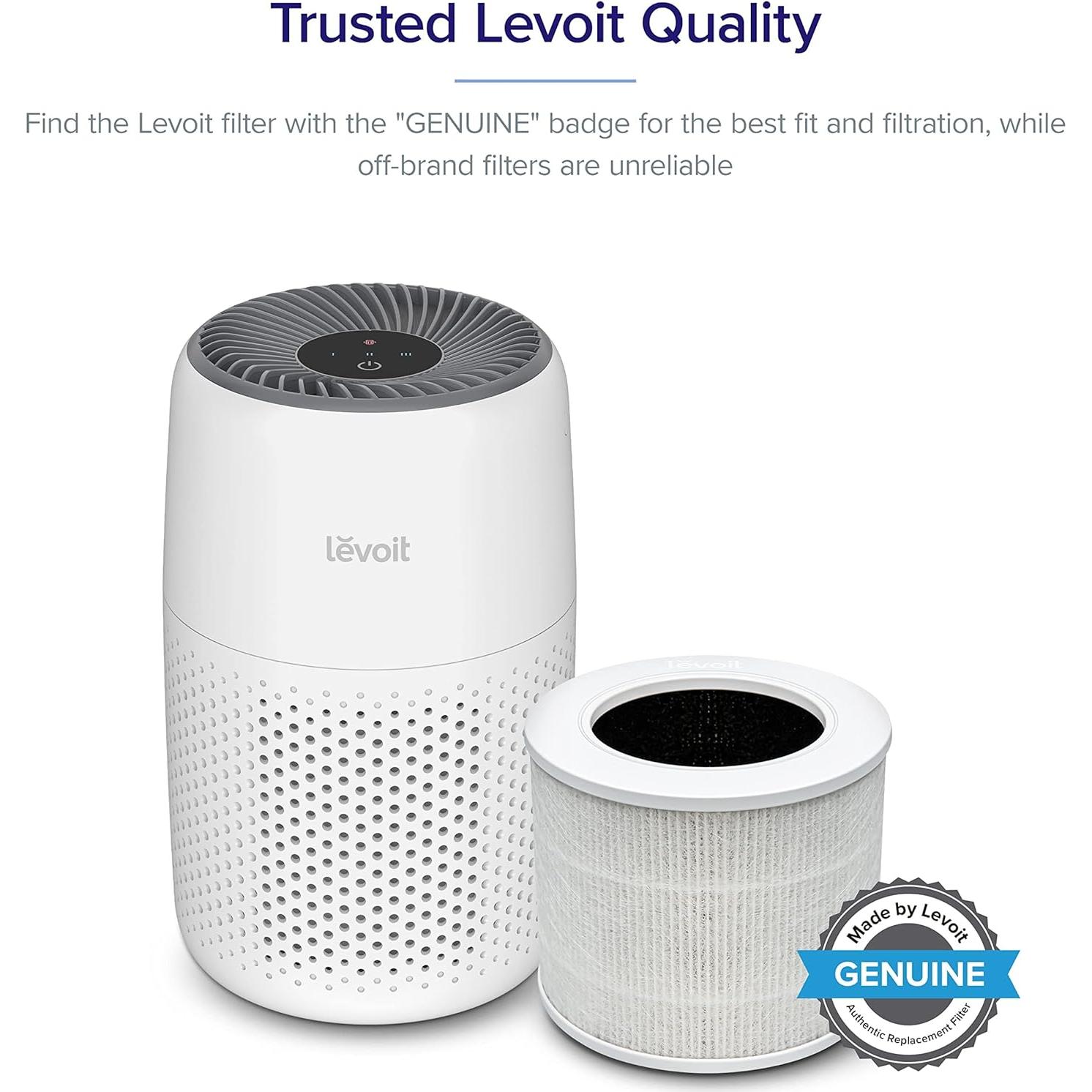 Filtro de Reemplazo LEVOIT Core Mini 3-en-1 Carbón Activado