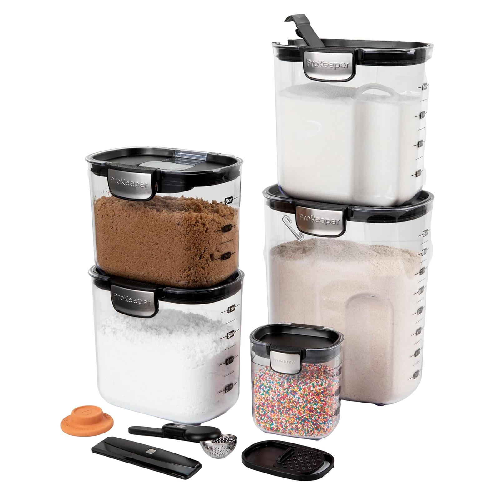 ProKeeper+ Juego de 9 Recipientes de Almacenamiento Hermético