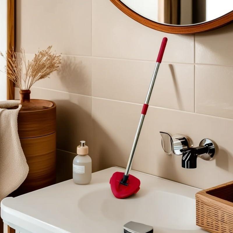 Scrub Brush Head for O Cedar, 1 PC Cedar Spin Mop Scrubber Replace Head 2-Tank, Ocedar Scrubbing Brush Mop, O'cedar Replacement Attachment for Bathroom and Kitchen