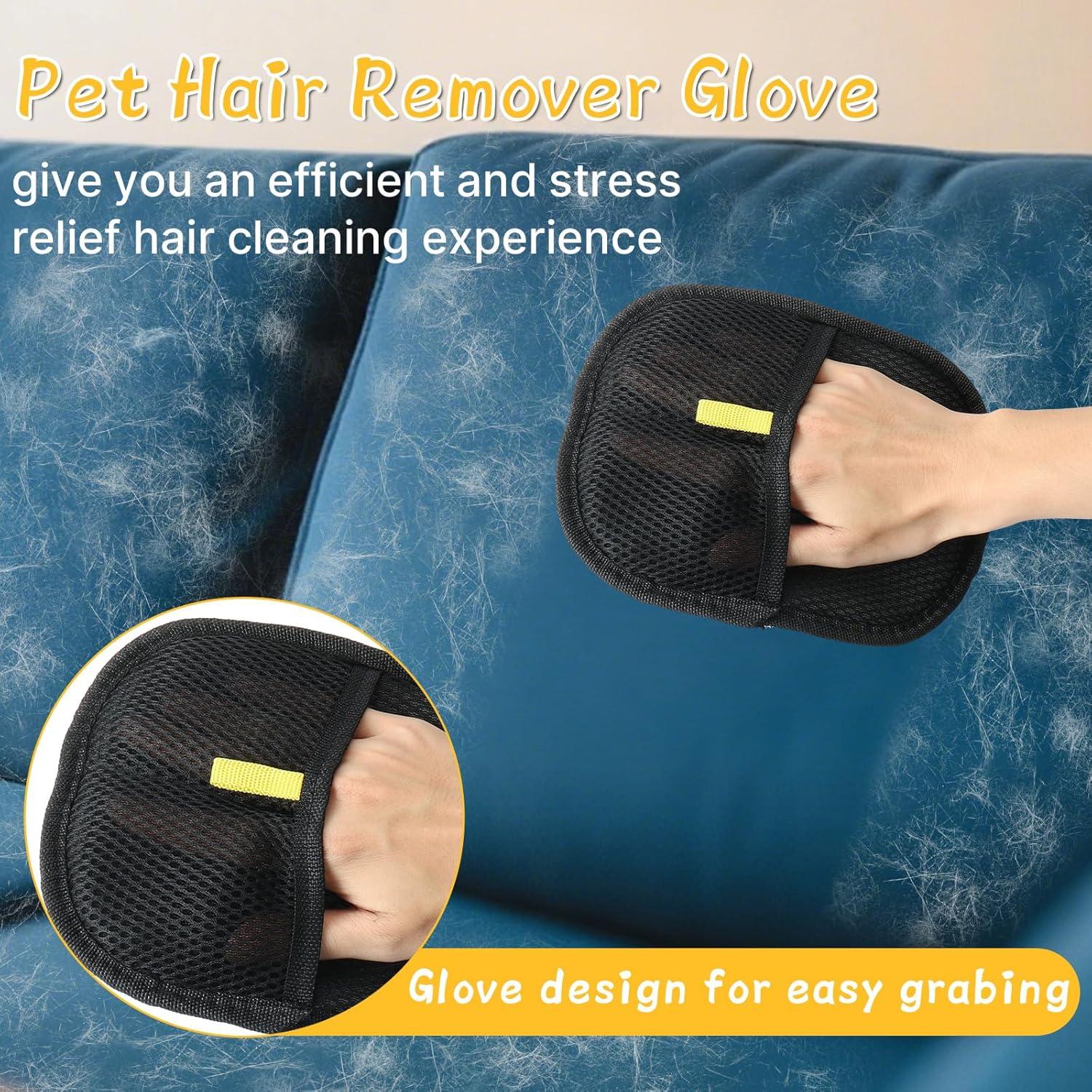 Guantes Mity Rain 2PCS para Remover Pelo de Mascota Ecológicos