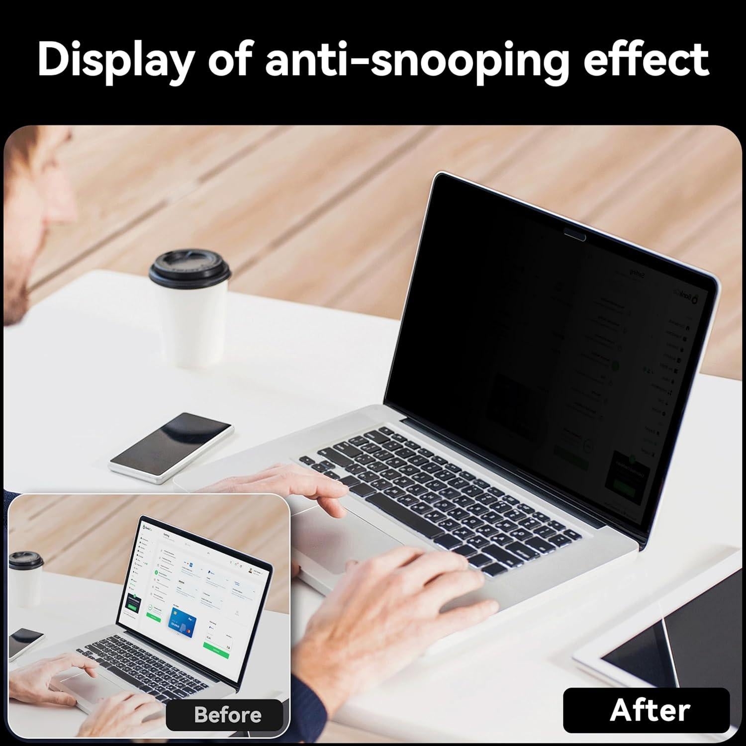 Filtro de Pantalla Privada IPROKKO 13" Antirreflejo y Luz Azul