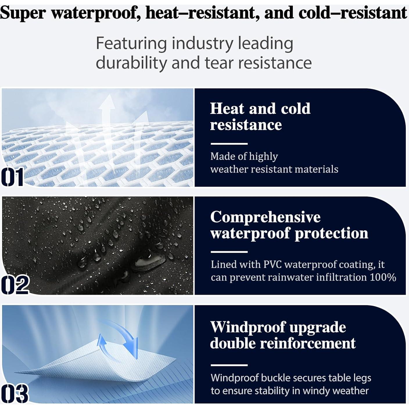 Cubierta de Fuego Cuadrada Chinchilla 71x71x61 cm Resistente