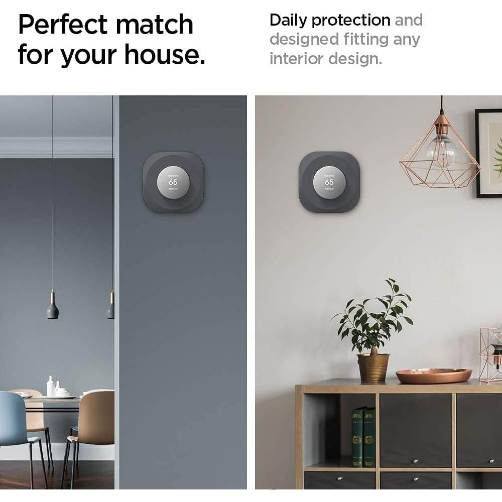 Placa de Pared Spigen para Termostato Google Nest - Gris Carbón